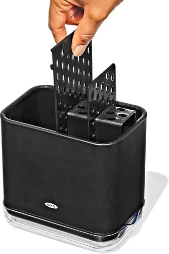 Vista 8 de OXO Good Grips - Organizador de fregadero de acero inoxidable