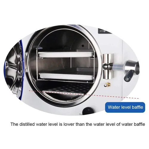 Vista 4 de 18L autoclave vacío alta presión alta temperatura máquina de vapor mini laboratorio Euipment Digital Display