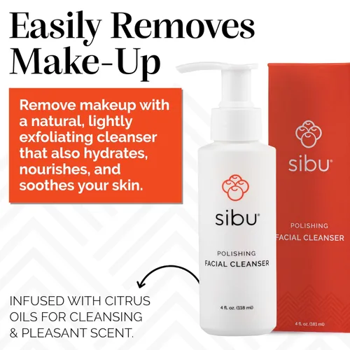 Vista 5 de sibu Sea Buckthorn - Limpiador facial y lavado facial (4 onzas) Limpia suavemente la piel, reduce las manchas y elimina el maquillaje. Ligeramente