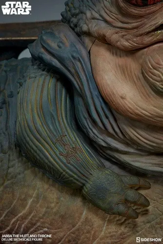 Vista 7 de Sideshow Collectibles Star Wars Jabba The Hutt Throne Deluxe - Figura de escala 1/6