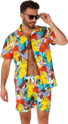 Vista 70 de Opposuits Traje de baño combinado de verano - Conjunto de dos piezas a juego para hombre - Ropa de natación de playa