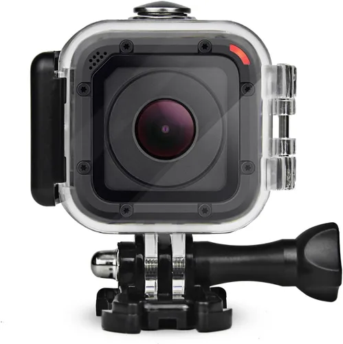 Vista 2 de FitStill Carcasa protectora de buceo impermeable de 196 pies/196.9 ft para Go Pro Hero 5 Session Hero 4 sesiones con soporte de montaje para Go Pro