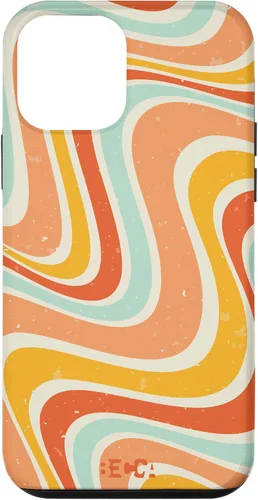 Vista 16 de Retro Groovy Liquid Swirl Hippie 70's 80's Psychedelic Phone Case para iPhone 17
