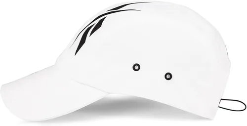 Vista 2 de Reebok Ree CYCLED - Gorra para hombre con logotipo vectorial estilo tecnológico, panel frontal de perfil bajo con diseño transpirable
