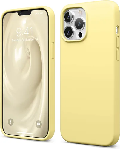 Vista 9 de elago - Funda compatible con iPhone 13 Pro Max, funda de silicona líquida, funda protectora de cámara de cuerpo completo, a prueba de golpes, funda