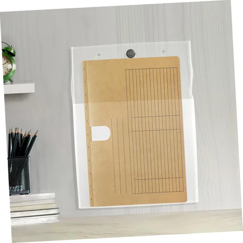 Vista 4 de Soporte para archivos de revista, soporte para archivos, para colgar en la pared, carpetas de archivos, soporte de pared transparente, organizador