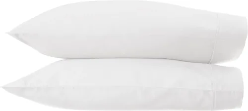 Vista 16 de Amazon Aware Juego de fundas de almohada 100% algodón orgánico de 300 hilos, color rubor, estándar, paquete de 2, 32 x 20 pulgadas