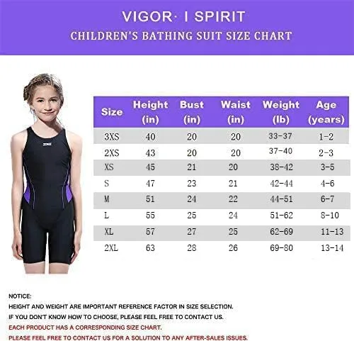 Vista 2 de karrack Traje de baño deportivo de una pieza para niñas