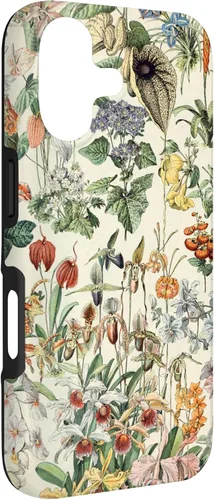Vista 3 de Cute Flowers Vintage Botanical Flower Illustration Case for iPhone 17