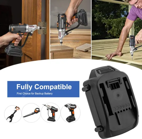 Vista 8 de Exmate Batería de repuesto de iones de litio de 18V 2.5Ah para Worx WA3512 WA3511 WA3512.1 WA3523 WG151 WG151E WU287 WU381 WX163 Batería