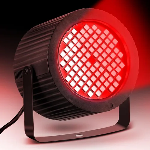 Vista 6 de Funtery 2 luces estroboscópicas brillantes de Halloween, 88 LED, iluminación intermitente para fiesta, sonido y modos de velocidad, luces