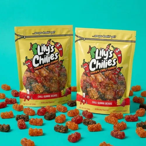 Vista 9 de Lilys Chilies, Caramelos masticables agrios y chiles (cinturones de manzana con chile)