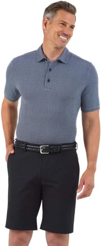 Vista 6 de IBKUL Polo de manga corta para hombre con protección solar UPF 50+ Icefil Cooling Tech Mini Check 94754
