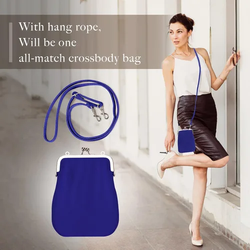 Vista 6 de Wild & Bold Bolsos cruzados pequeños para mujer, monederos cruzados, mini bolso de hombro para teléfono celular