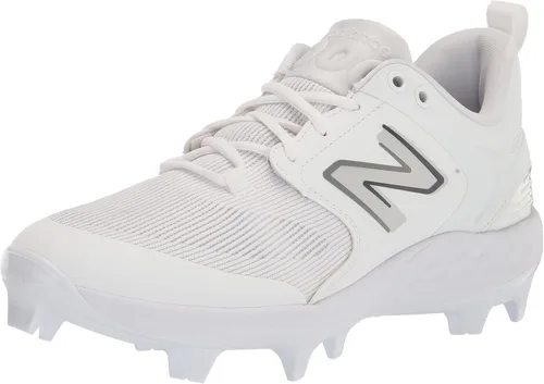 Vista 20 de New Balance Fresh Foam 3000 V7 - Zapatos de béisbol moldeados para hombre, color rojo mercurio/dorado, talla 6.5 M