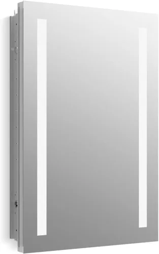 Vista 11 de KOHLER 99001-NA Verdera - Botiquín de baño de 15 pulgadas de ancho x 30 pulgadas de alto con espejo de aumento, gabinete de pared de baño empotrado