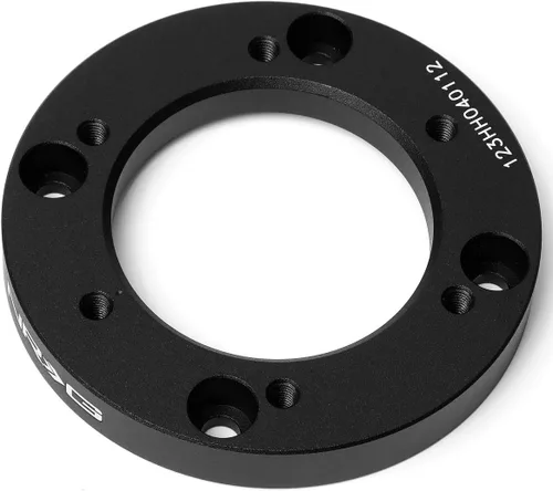 Vista 3 de NRG Innovations NRG-SRK-123H Adaptador de buje corto de liberación rápida para volante de 0.236 x 2.756 in, patrón de pernos, bocina de retención