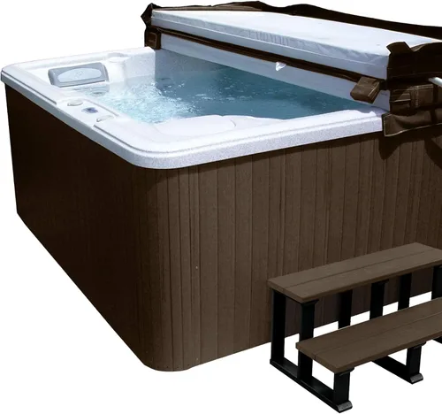 Vista 9 de Highwood SPAKIT-FL-CGE kit de repuestos para gabinete de spa de bañera de hidromasaje, gris costero