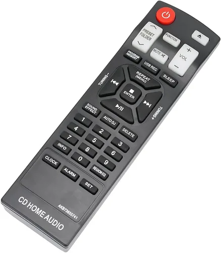 Vista 2 de AKB73655741 Reemplazar el control remoto aplicable para LG CM4550 CMS4550F CMS4550W CM4350 CMS4350F CD Home Audio Mini Hi-Fi Sistema AKB73655745