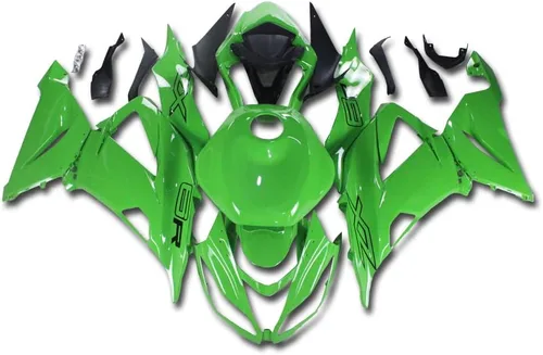 Vista 2 de Carenado negro brillante para Kawasaki Ninja 2013-2018 ZX6R 636 001 Negro Brillante