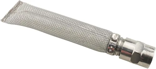 Vista 3 de ZCZQC 2 tubos de filtro de acero inoxidable de 6 pulgadas con filtro de cerveza de rosca de 1/2NPT adecuado para elaboración de granos y elaboración