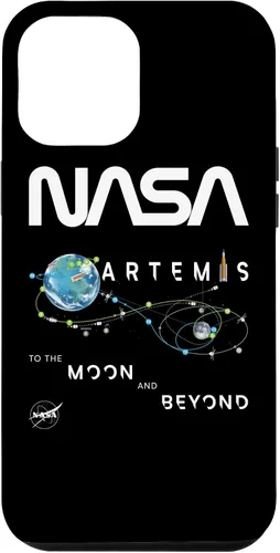 Vista 26 de NASA Artemis Mission Exploration Insignia Worm Logo Case for iPhone 17
