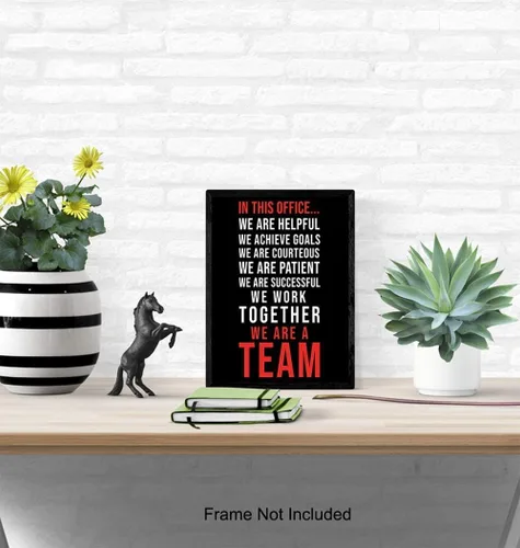 Vista 4 de Póster motivacional para la oficina – Póster inspirador para pared – Decoración única para el hogar y regalo para empresarios, gerentes, jefes