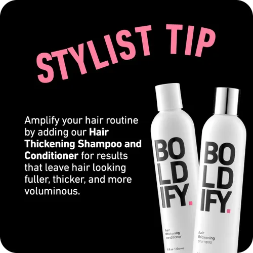 Vista 7 de Boldify Acondicionador + Suero: Suave y Proteger Bundle: Biotina para la retención del cabello, plenitud, nutrición, desenredado, tratamiento