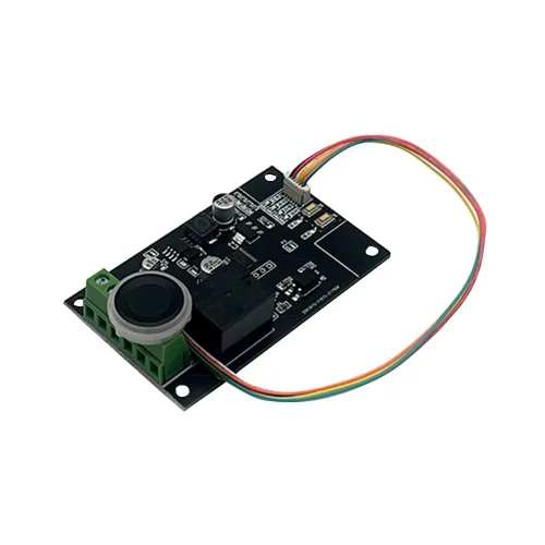 Vista 5 de Placa de control de identificación de huellas dactilares, módulo de interruptor de relé de huellas dactilares con almacenamiento de 100 huellas