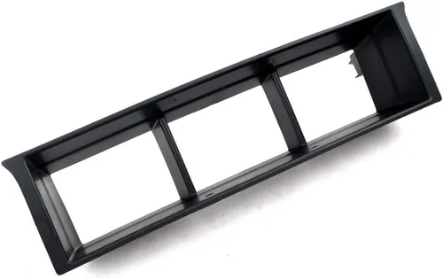 Vista 3 de G-PLUS Rejilla de inserción de panel de remate de billete horizontal inferior para parachoques delantero, compatible con Ford F150 2009 2010 2011