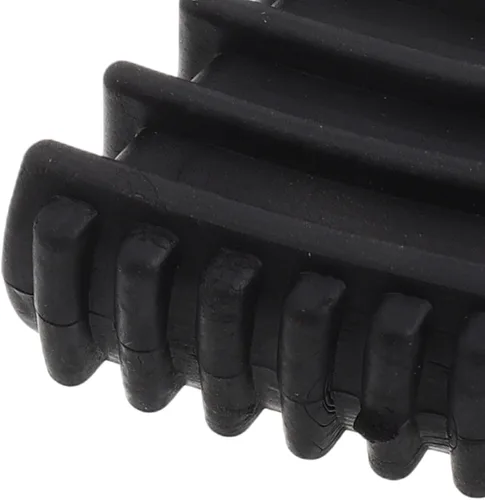 Vista 6 de 3pcs Drum Stand Rubber Feet Protector Pads Anti-slip Sturdy Rubber Drum Leg Covers Easy Installation Live Performances Recordings