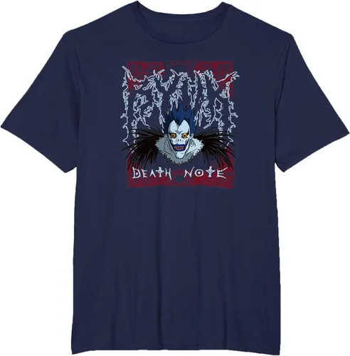 Vista 13 de Death Note Camiseta Ryuk Heavy Metal, Negro, S