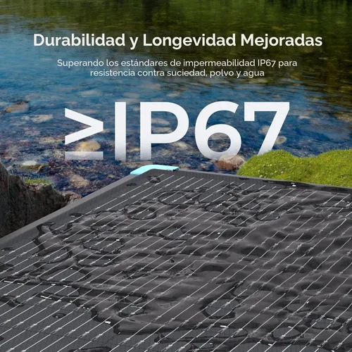 Vista 4 de RENOGY REGO - Panel solar portátil de 300 W, 25% de alta eficiencia, ligero