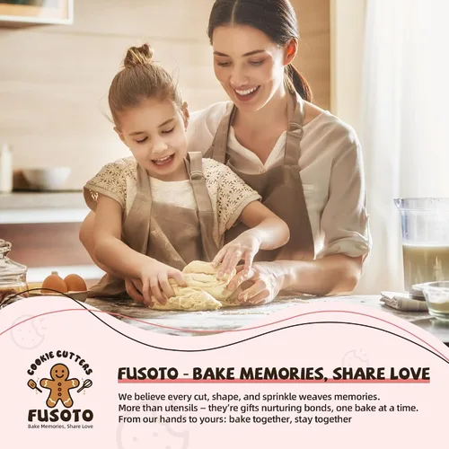 Vista 7 de FUSOTO Juego de 26 cortadores de galletas de letras del alfabeto, para hacer manualidades con galletas y tartas del alfabeto, cortadores de galletas