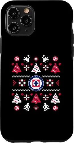 Vista 10 de iPhone XR Deportivo Cruz Azul - Funda navideña