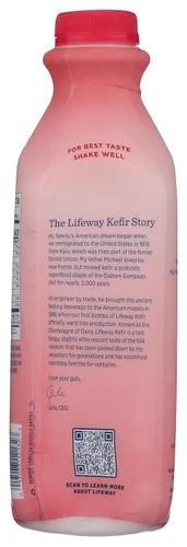 Vista 4 de Lifeway, Kéfir granada baja en grasa, 32 onzas líquidas
