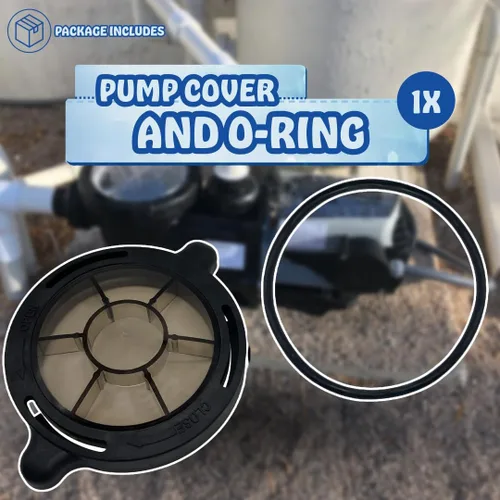 Vista 6 de Poolzilla Cubierta de repuesto para cesta de bomba de piscina, compatible con bombas de piscina Splapool sobre el suelo y en el suelo, viene