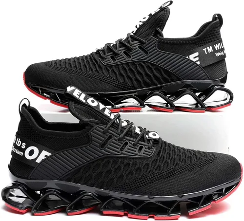 Vista 4 de Vooncosir - Zapatos de correr para mujer, cómodos, a la moda, antideslizantes, para el trabajo, zapato deportivo para caminar, zapatos atléticos