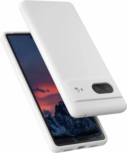 Vista 19 de Diseñada para Pixel 7, funda de gel de silicona líquida a prueba de golpes, cojín de forro de tela de microfibra suave compatible con Pixel7 de 6.3