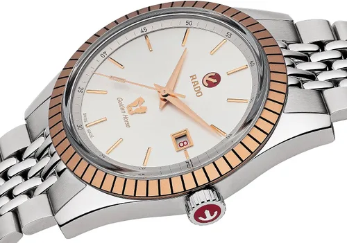 Vista 2 de Rado Reloj automático suizo de acero inoxidable unisex Tradition, plata (R33100013), Plateado, Reloj automático