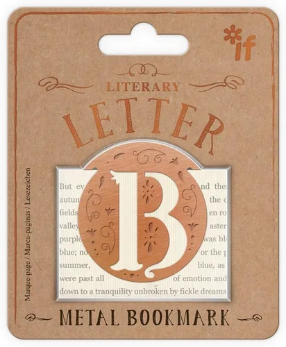 Vista 6 de IF Marcapáginas literario Letras S