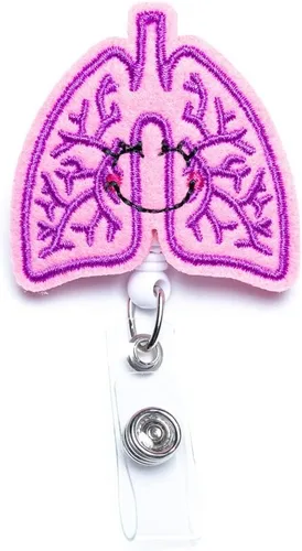 Vista 13 de Nurseology Carrete de Insignia Retráctil – Portainsignia de Enfermería – Carrete de Insignia de Fieltro para Enfermeras, Estudiantes y Maestros