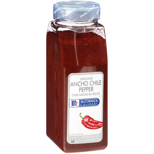Vista 11 de McCormick Culinary Pimiento chipotle triturado, 16 onzas, un recipiente de 16 onzas de condimento de pimienta chipotle seca para un sabor dulce