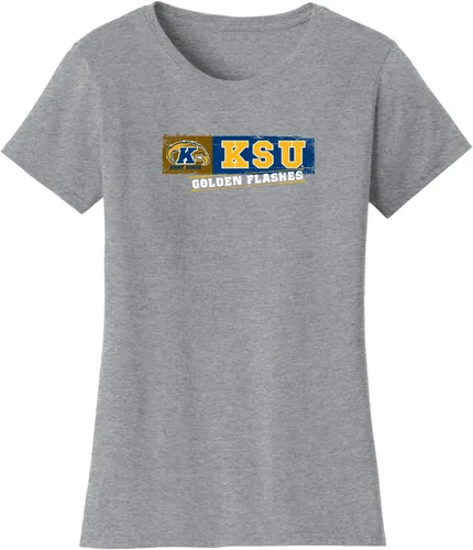 Vista 9 de Camiseta para mujer de la Universidad Estatal de Kent con licencia