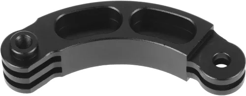 Vista 6 de Base de soporte de montaje de casco NVG de aluminio de 3 agujeros con adaptador de tornillo de brazo de extensión compatible con cámara de acción