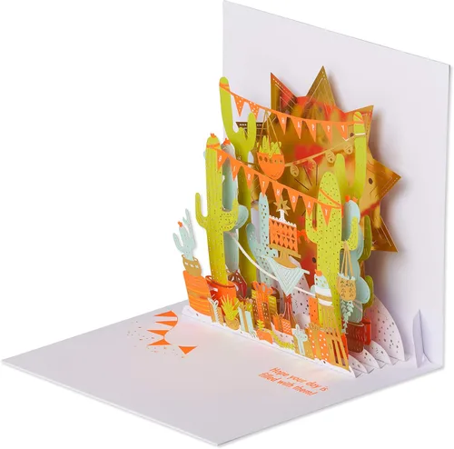 Vista 11 de American Greetings Tarjeta de cumpleaños desplegable (buquet)