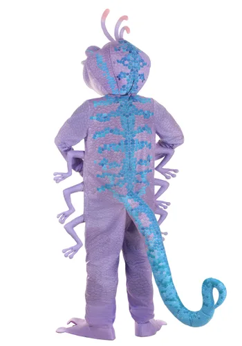Vista 2 de Disfraz Randall Talla Grande para Hombre de Disney y Pixar Monsters Inc Multicolor