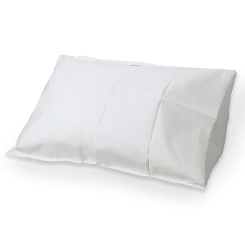 Vista 8 de Avalon 703 Fundas de Almohada Desechables, Azul, 21" de Ancho x 30" de Largo (Paquete de 100) ― Fundas de Almohada de Un Solo Uso ― Tejido