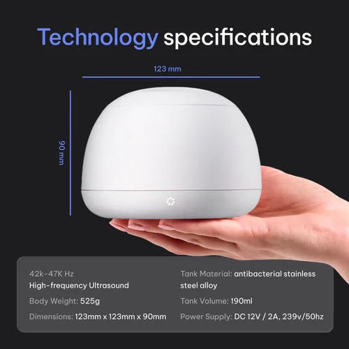 Vista 9 de Zima Dental Pod PRO: Nueva máquina limpiadora ultrasónica de retenedores. Líder del mercado, mejor limpiador de alineadores, limpiador de protector