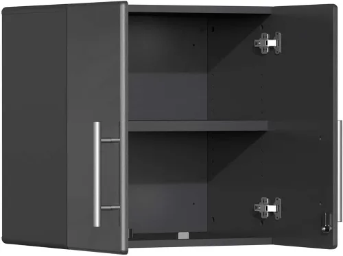 Vista 2 de Ulti-Mate UG28060G - Kit de gabinete de pared de garaje de 6 piezas en gris grafito metálico